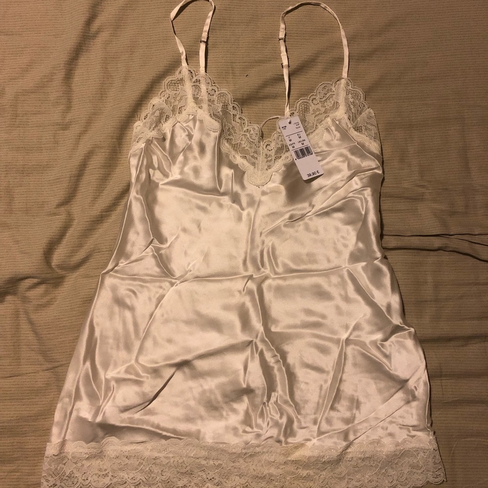 Night silk top